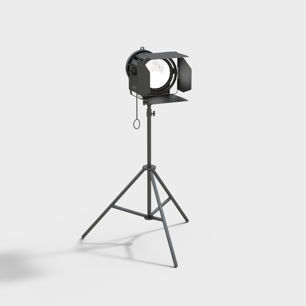 录影棚闪光灯3D模型