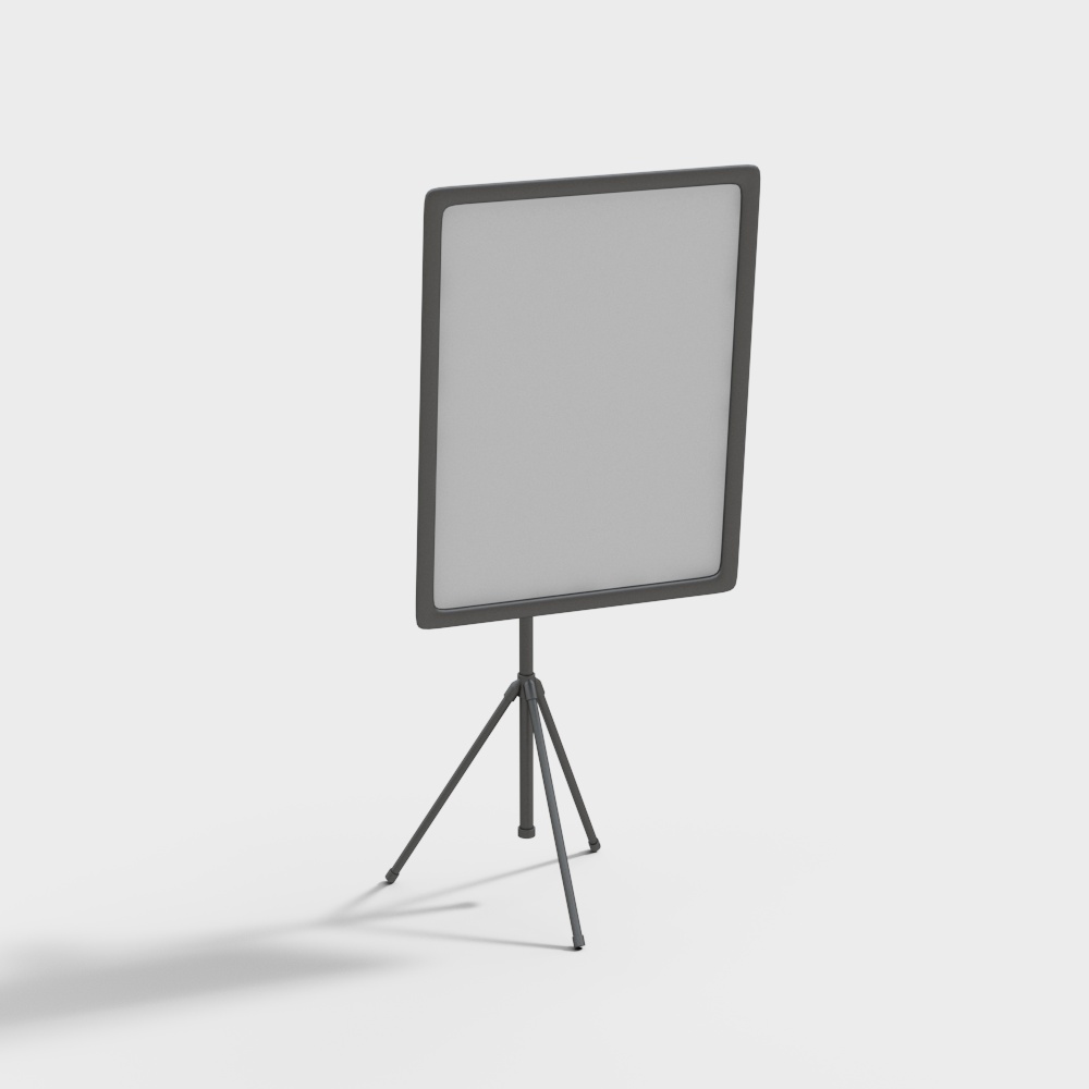 录影棚补光灯3D模型