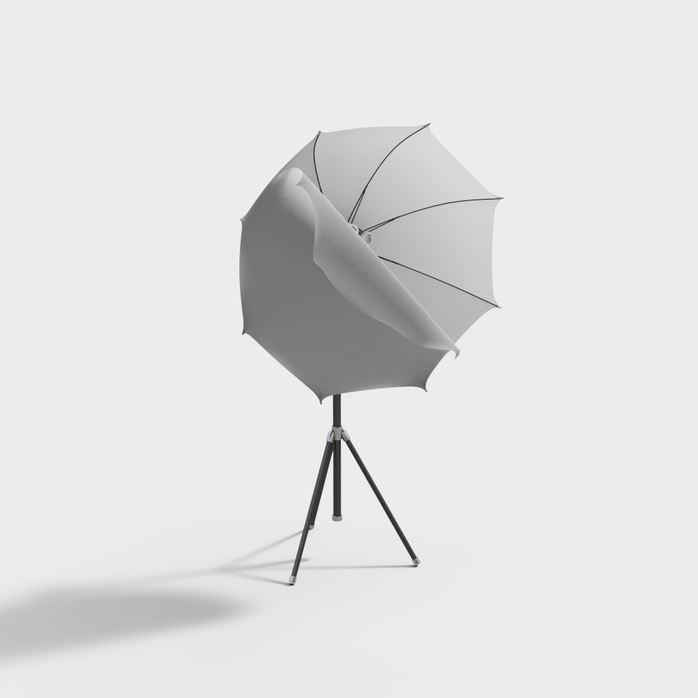 录影棚摄影灯3D模型