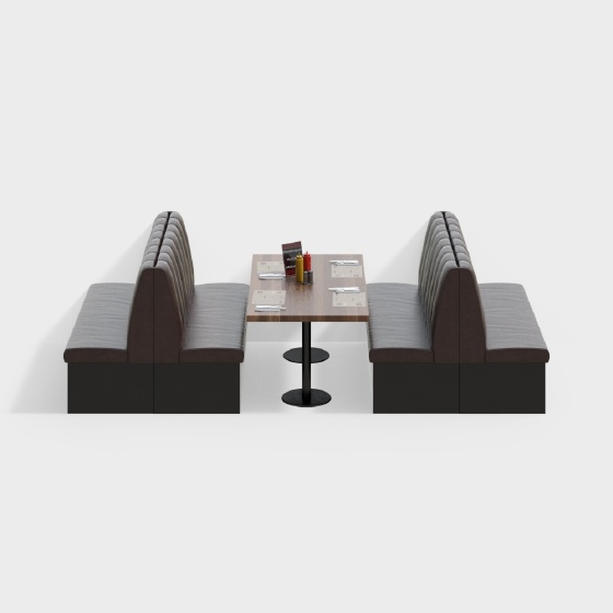 Southeast Asia card seat dining table and chair combination