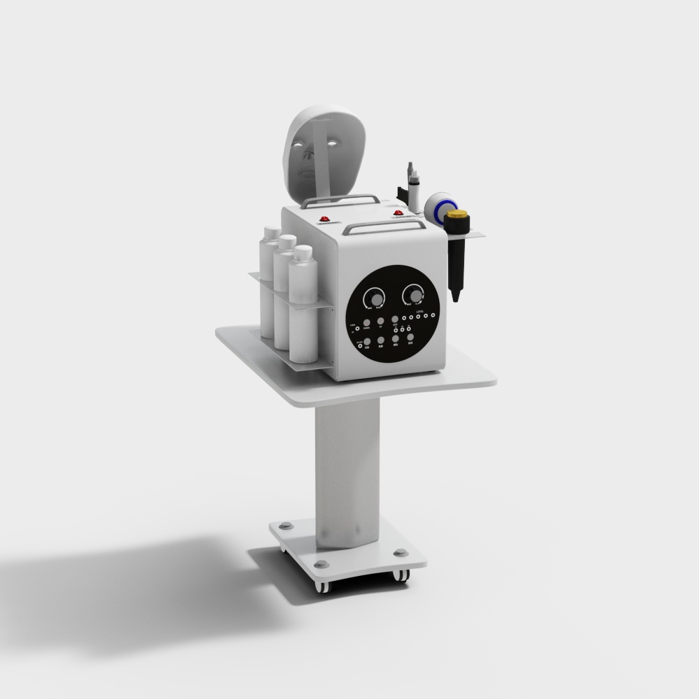 美容气泡机3D模型