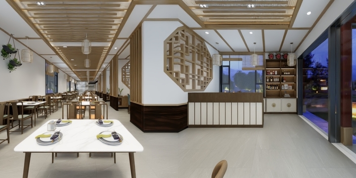 戴远文-模板副本-新中式餐厅设计-装修设计方案