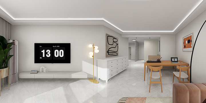 纯白之光设计事务所-pl747-装修设计方案