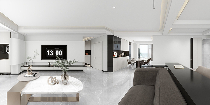 河南全案设计-信合壹号院A3-1801-装修设计方案