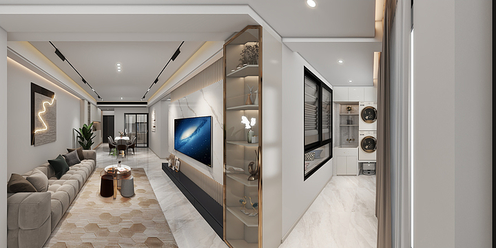 王宝珠-龙川半岛王姨雅居-装修设计方案