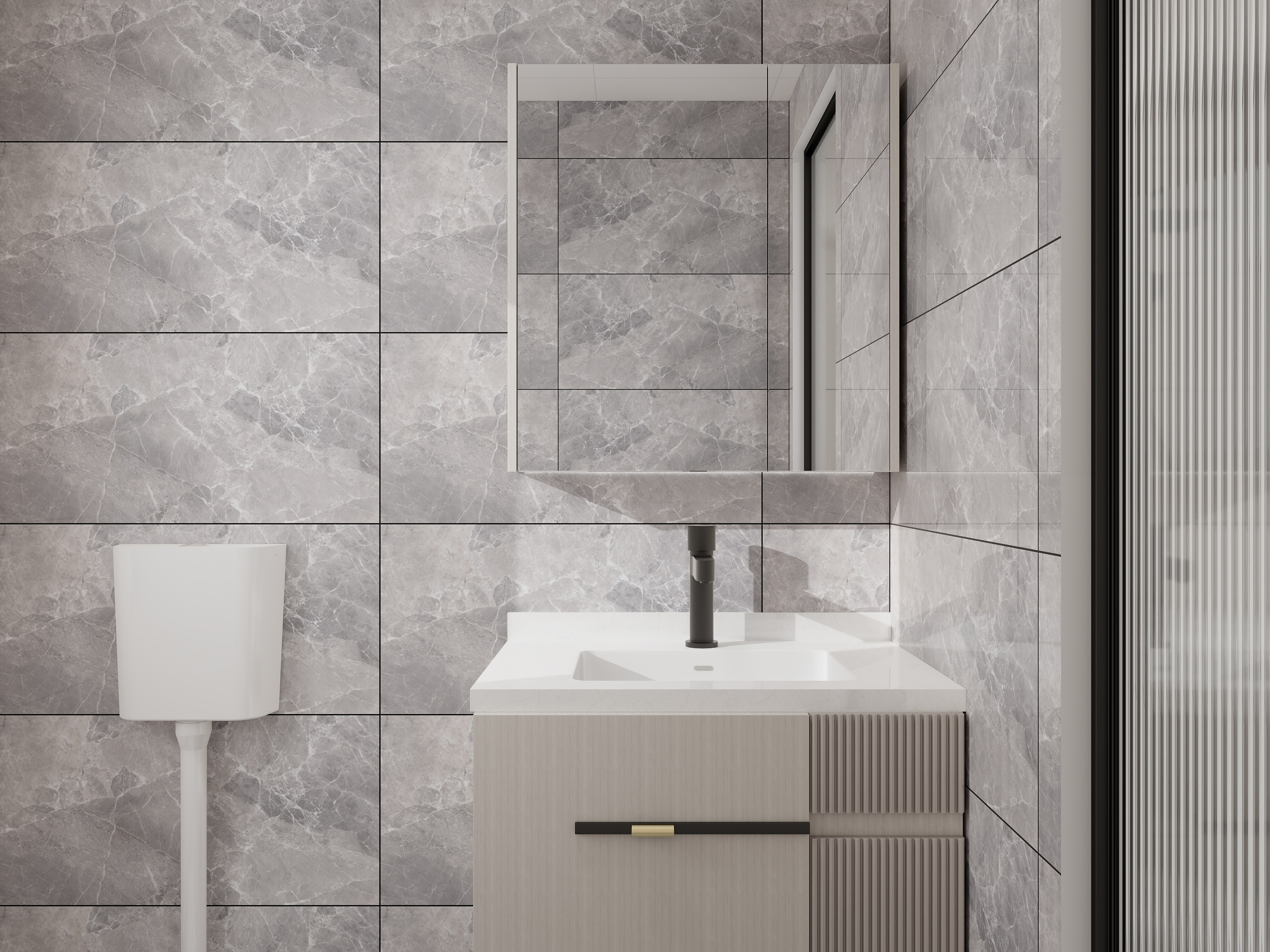 艺雅丽-133平现代简约装修效果图