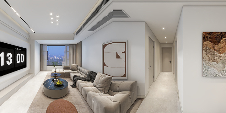 三幸设计-H-现代风格-装修设计方案