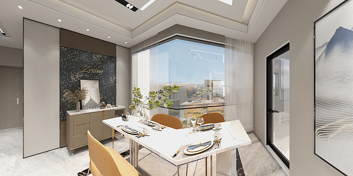 泽希y-万科星空110㎡3室-装修设计方案