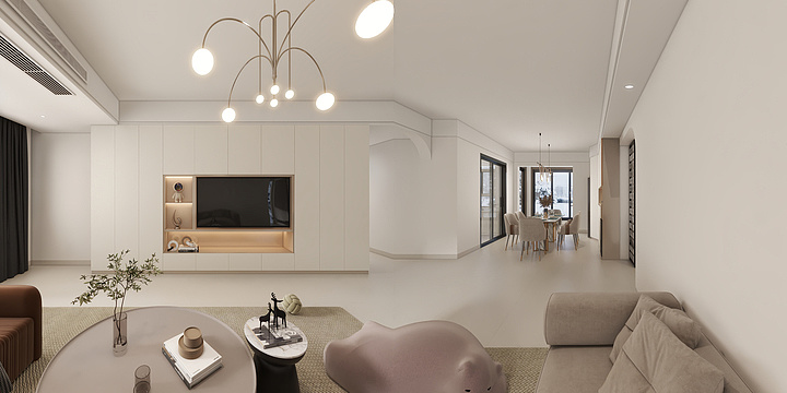 设计师灼夜-东方大院-装修设计方案