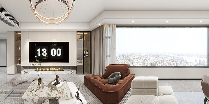 全案设计-Rose-泰和美邸·北区 贺先生雅居-装修设计方案