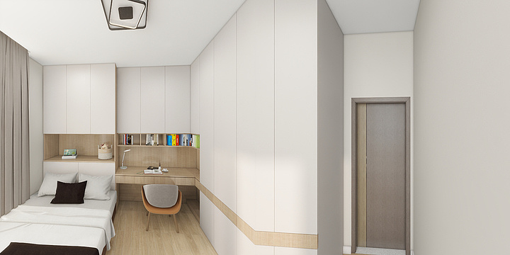 绝世番茄-儿童房-装修设计方案