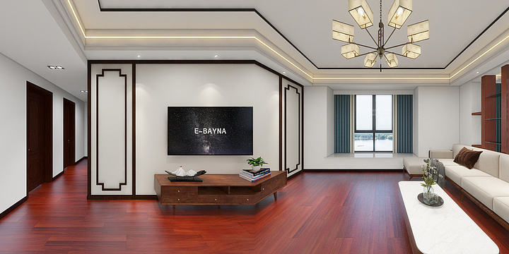 室内设计189****106-余小良作品·新中式局改-装修设计方案