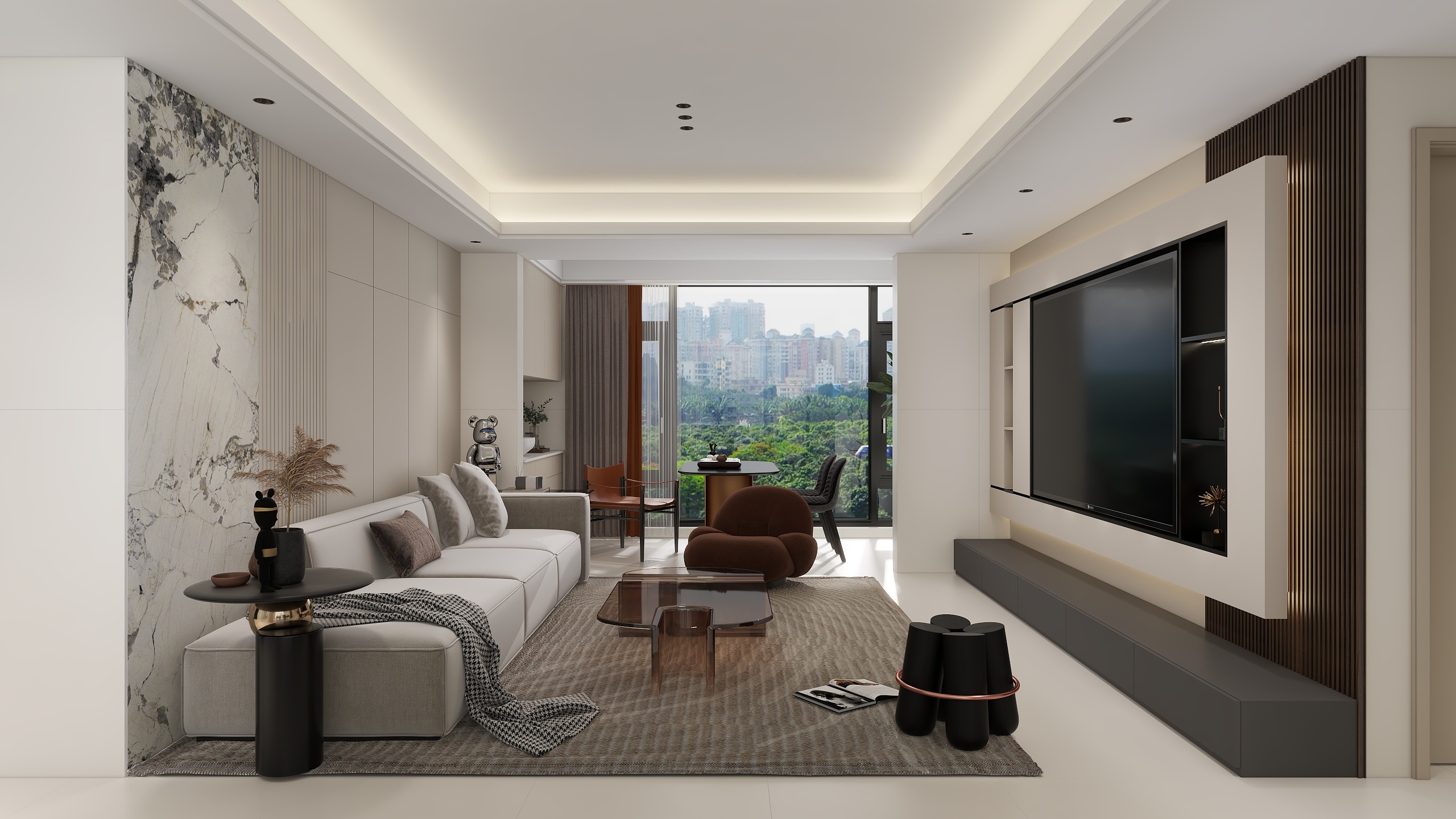 W贝拉Z-理想新城4栋01户型-装修设计方案