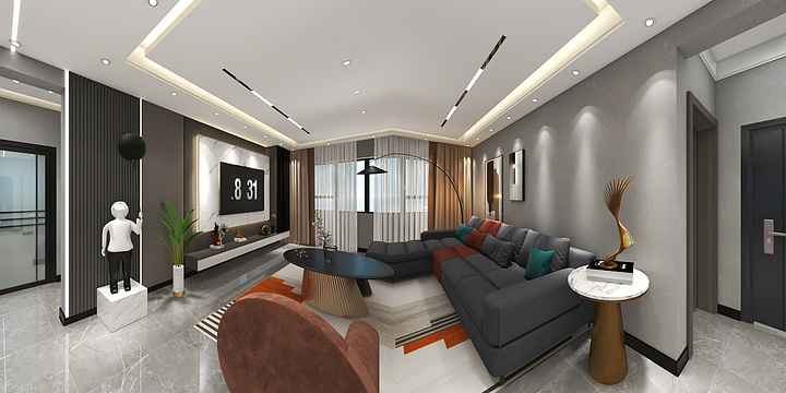 室内设计师热依汗-明苑2-1-201.dwg-副本-装修设计方案