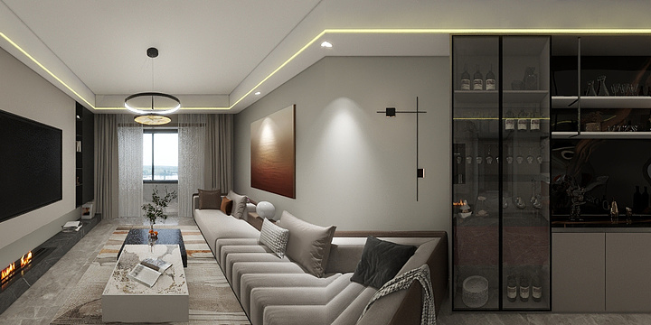 十一根小辫设计工作室-翠景台118-装修设计方案