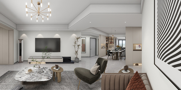 徐玉虎Xuyuhu-上和苑15#2.802-装修设计方案