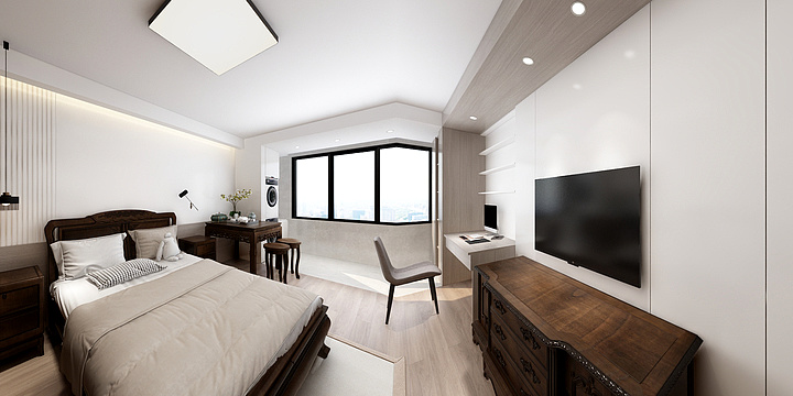 ZHANGJESSICA-天诚花苑.dwg-装修设计方案