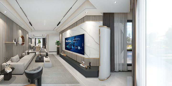 微笑Der阳光-德景园周成纪雅居效果-装修设计方案