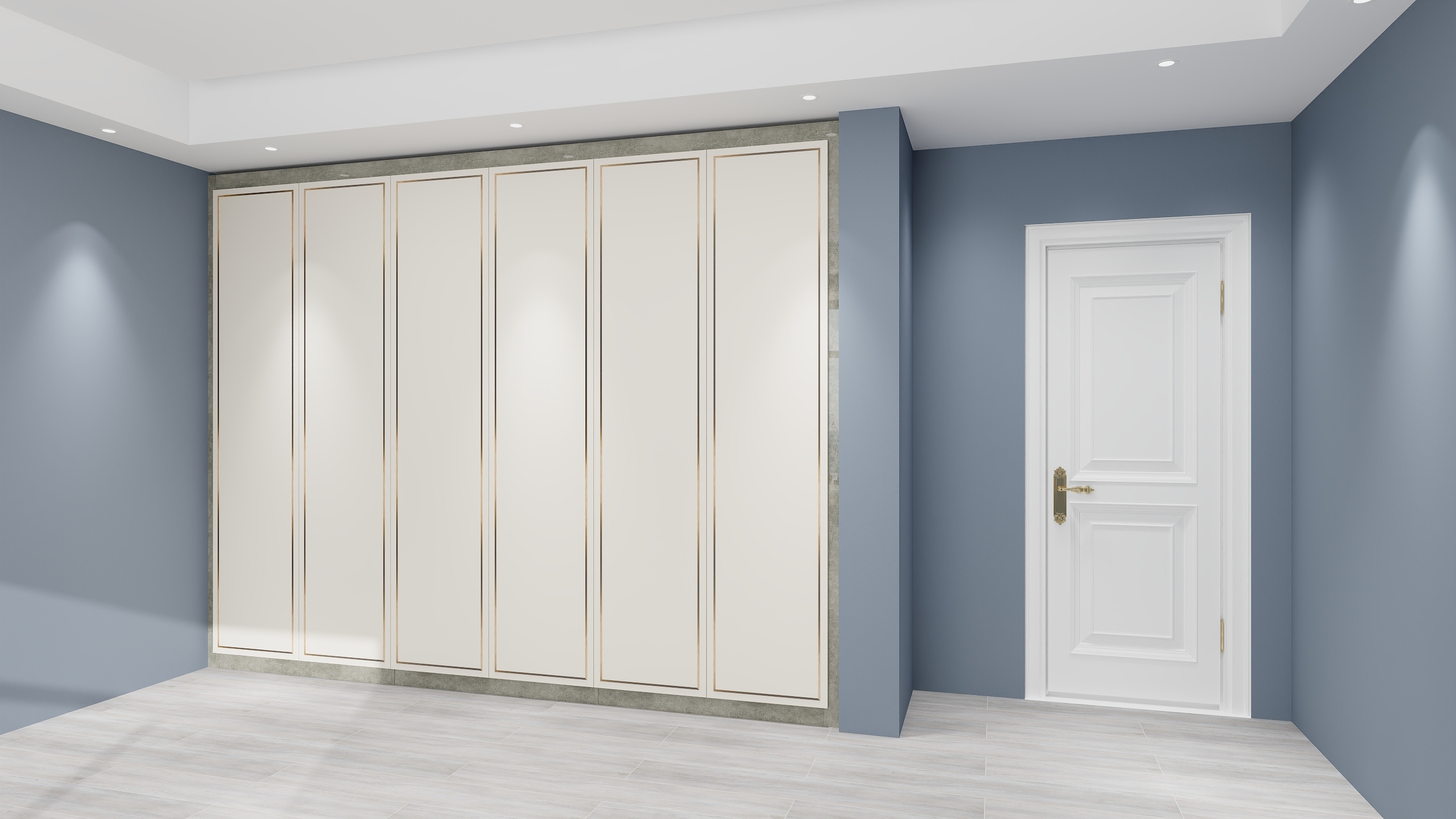 独自守候兵王-现代卧室效果图-装修设计方案