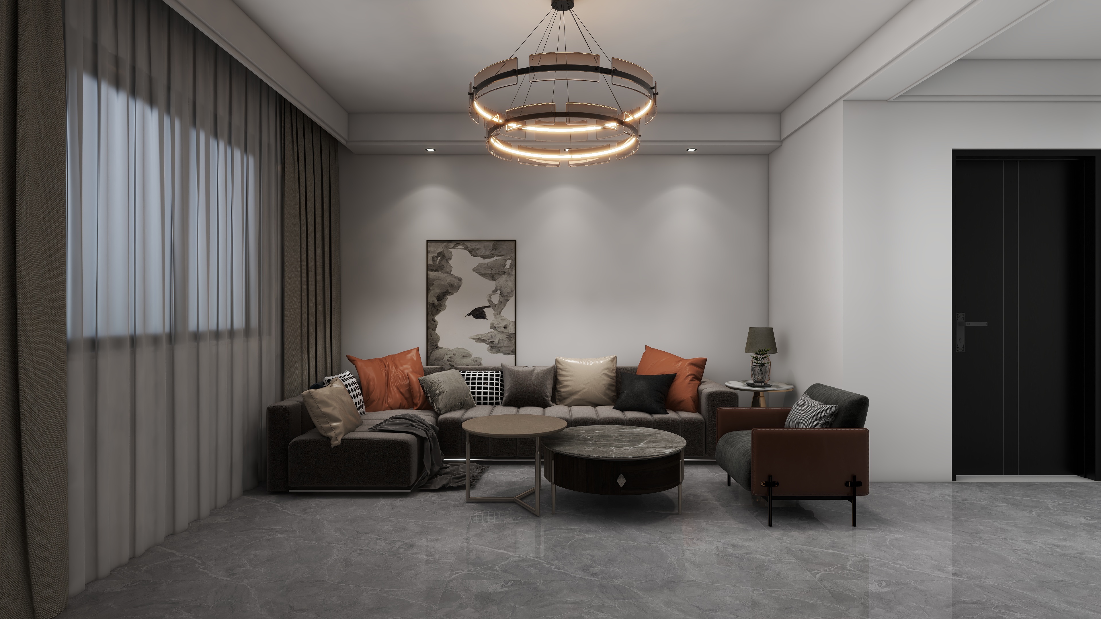 安陶陶瓷-安居五期3层王彬-装修设计方案