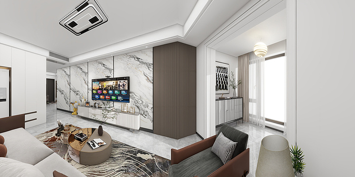 室内设计蔡先森-金城方洲广场-装修设计方案