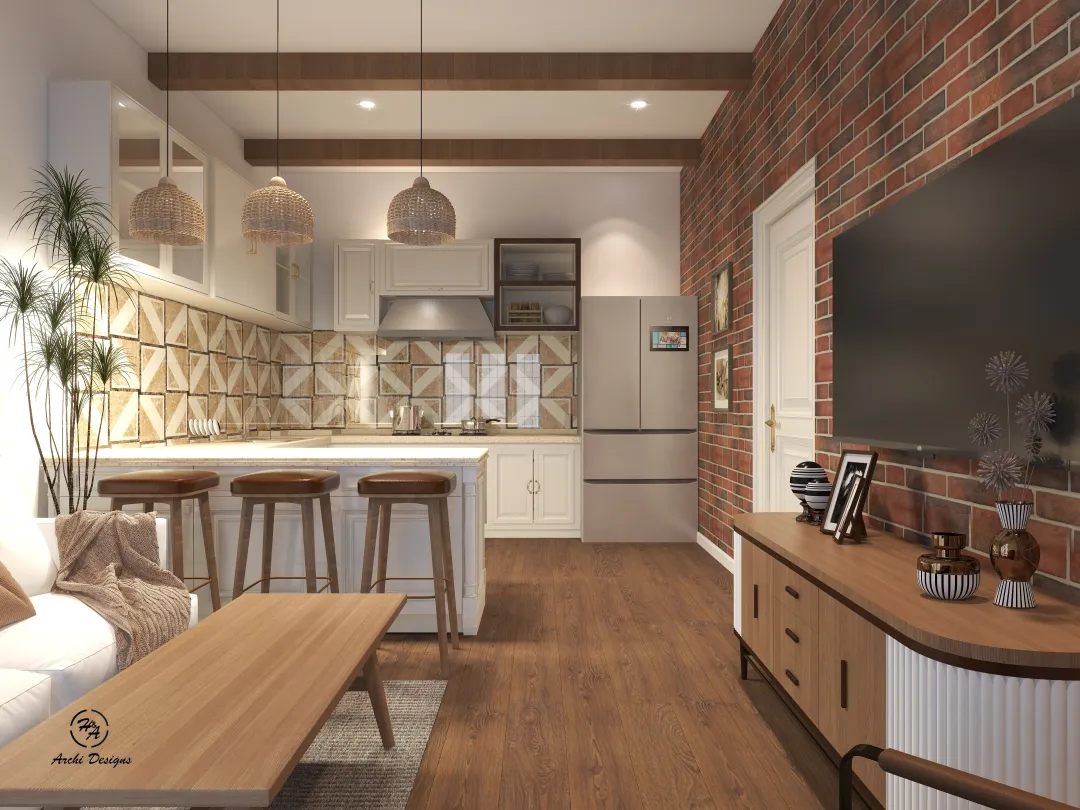 Interior Designs的装修设计方案:kitchen