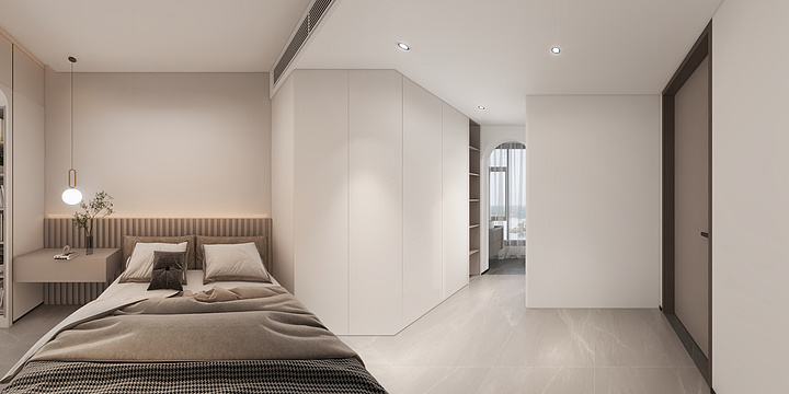 浮沉-岳麓名城19栋2003室设计极简方案-副本-装修设计方案