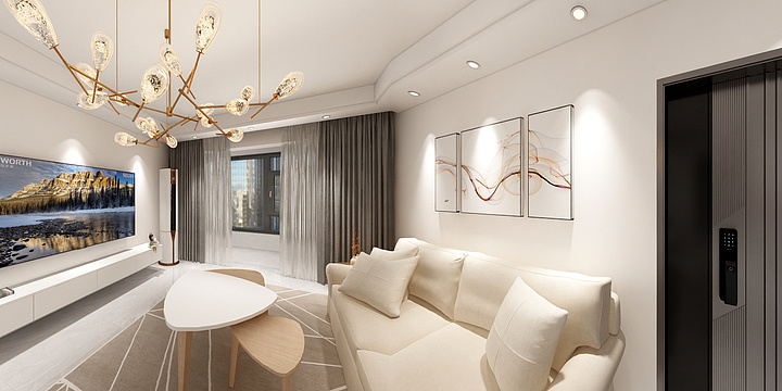 全屋定制江设计-世尊府4-501-装修设计方案