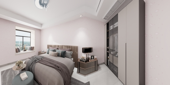 艺青建筑装饰设计-国恒三期5-1-802-装修设计方案