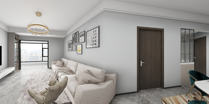 巴山夜雨kZAD-三迪金域中央-装修设计方案