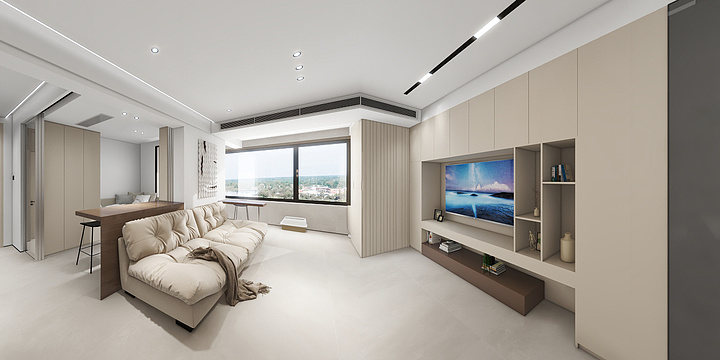 豪顺装饰蔡辉-禹州鹭湖朗庭-装修设计方案