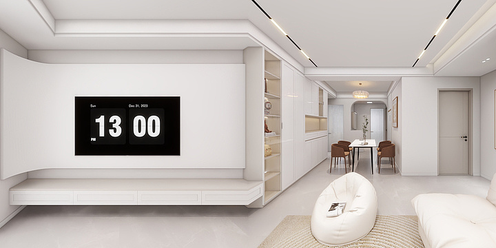 LJW设计-大欧工匠-淮河名苑-装修设计方案