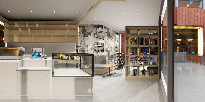 室内设计师25-咖啡馆-装修设计方案