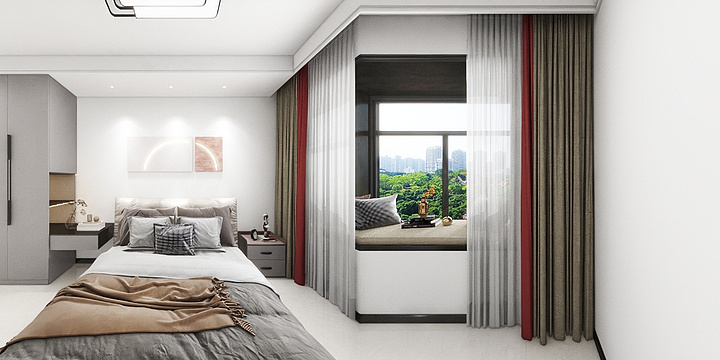 龙晨设计-东湖花畔301-装修设计方案