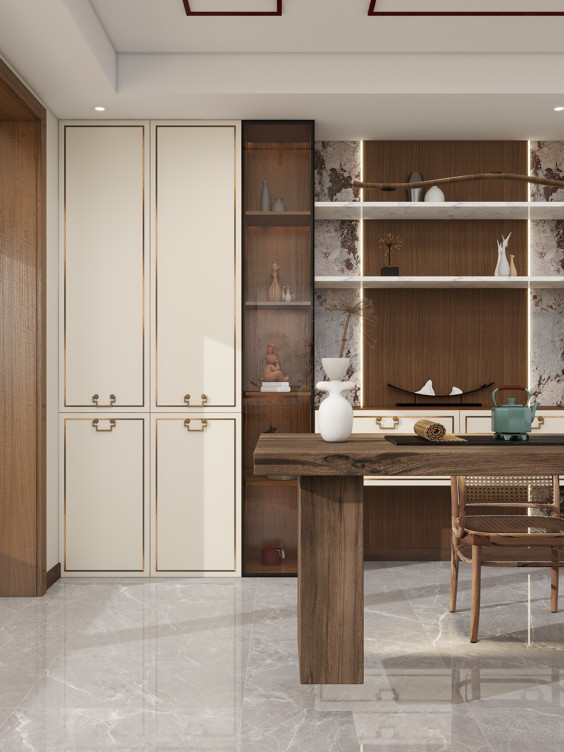 阿刘私宅设计师-东方悦府145中式-装修设计方案