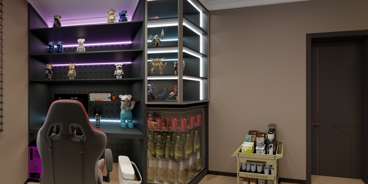 莫婉霖-电竞房-装修设计方案