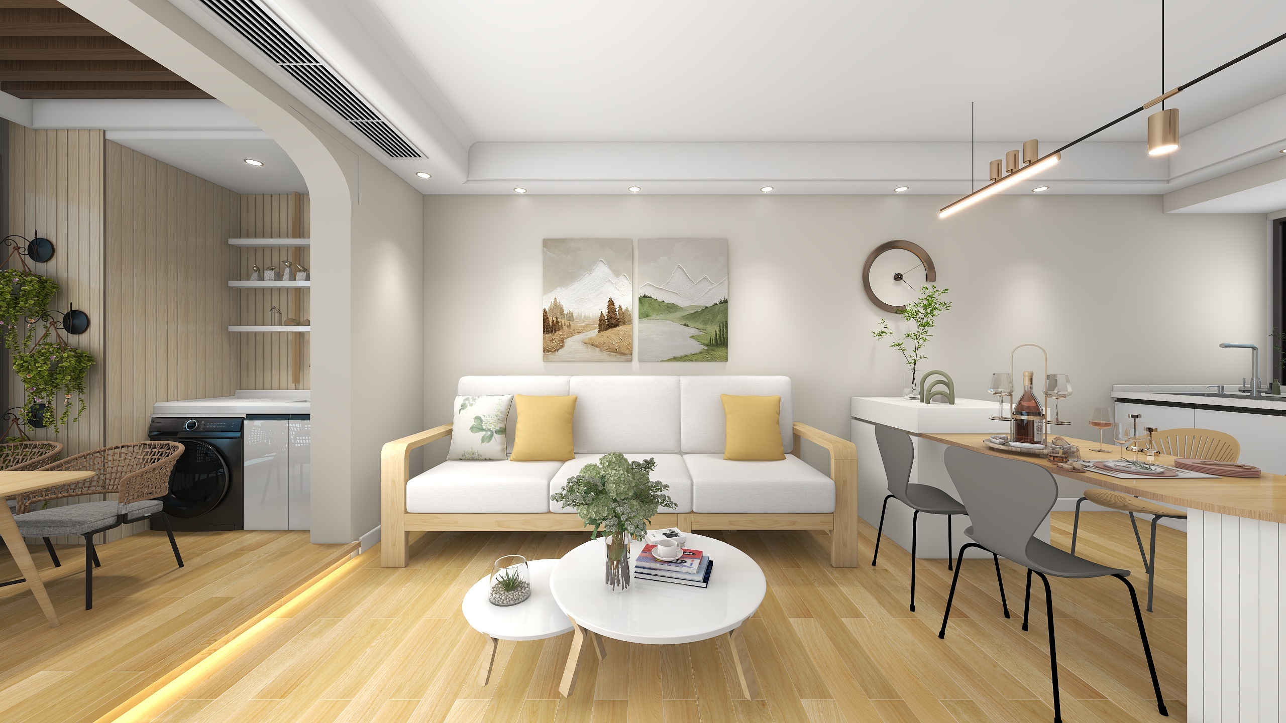 Y装饰设计-保利梦想城89㎡1室-装修设计方案