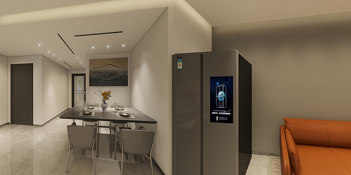 杨伸18355115789-新航佳苑三区  两居-装修设计方案