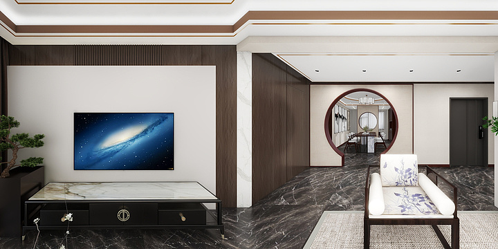 我来人间看太阳-中山名苑苏先生-装修设计方案