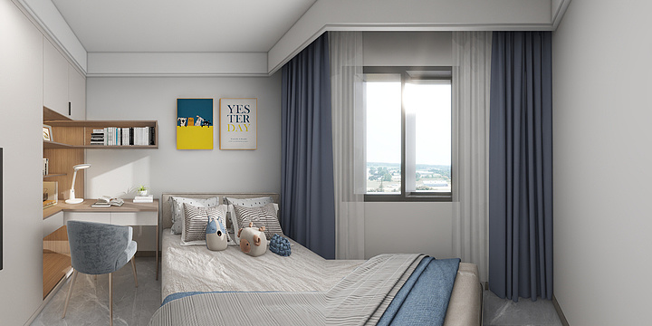 设计可抵岁月漫长大宝-华安城珑府15-301-装修设计方案