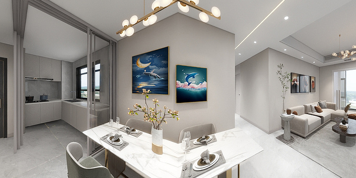 正框装饰-澜庭103㎡客户确定平面方案-副本-副本-装修设计方案