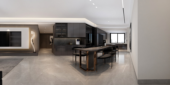 速美雅居主案设计师丶张震寰-名邸五期-28号楼 豆女士-装修设计方案