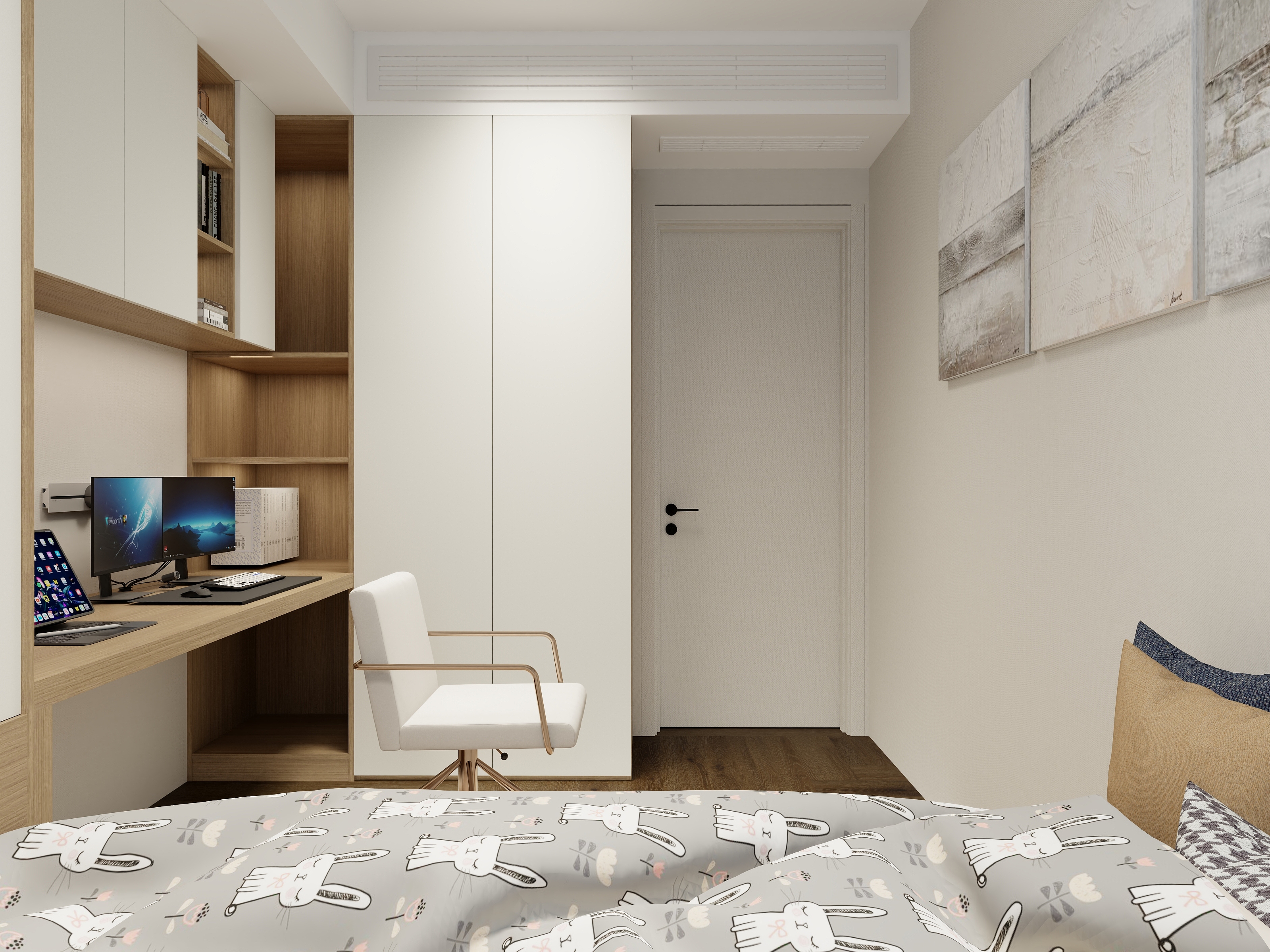 僖隆装饰-攀交花园14㎡1室-装修设计方案