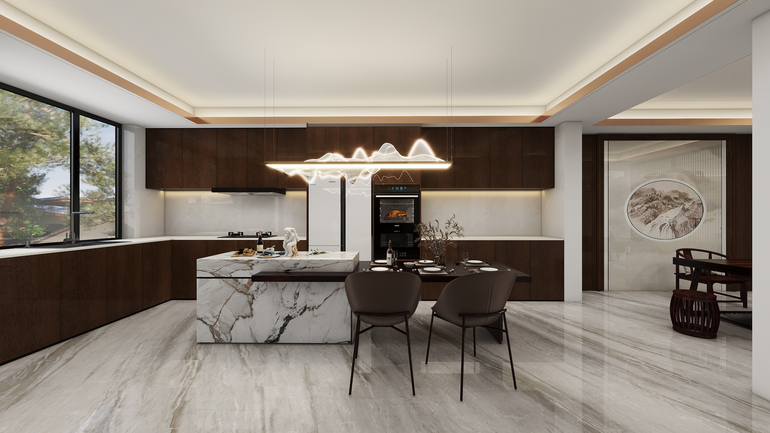 沁意设计-龙光城-方总雅墅-装修设计方案