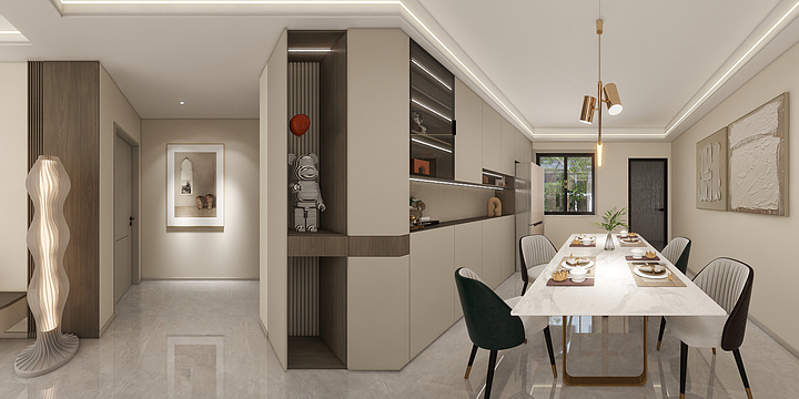 室内设计师张博1-未来城3-1-801现代-副本-装修设计方案