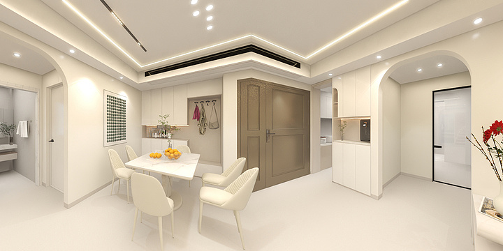 朵尚空间袁朵朵-南金城九期7-1604-装修设计方案