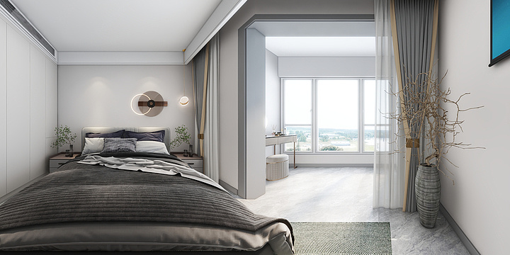 谈笑间淡忘-高新-装修设计方案