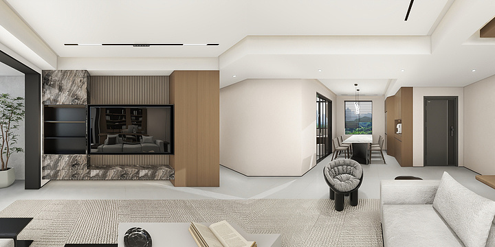 金小洋-琥珀东澜赋二期128-装修设计方案