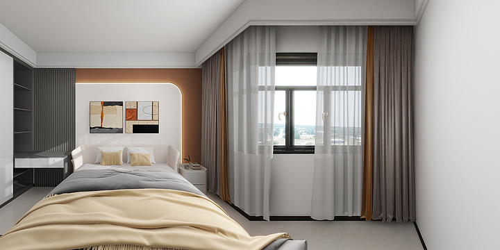 设计元素HUWEI-弘盛国际5-2701-装修设计方案