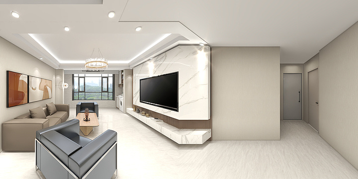 设计师-H.W-月亮湾-装修设计方案